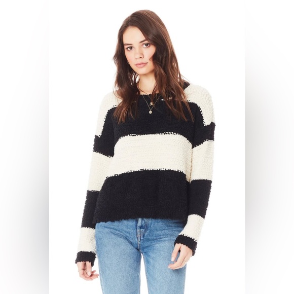 saltwater LUXE Sweaters - NWOT & NEVER WORN Saltwater Luxe Jane Striped Sweater SMALL $45 OBO